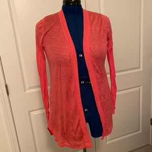 LOFT semi-sheer cardigan